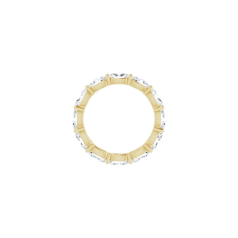 2 1/2 ct tw Eternity Lab Grown Anniversary Band in 14K White Gold... - view 2