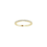 1 ct tw Eternity Shared-Prong Lab Grown Anniversary Band in 14K W... - view 3
