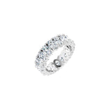 3 1/4 ct tw Eternity Shared-Prong Lab Grown Anniversary Band in 1...