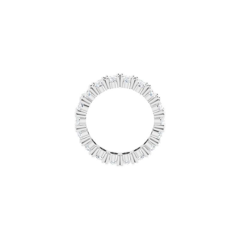 3 1/4 ct tw Eternity Shared-Prong Lab Grown Anniversary Band in 1... - view 2
