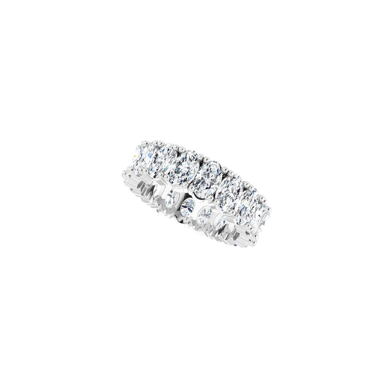 3 1/4 ct tw Eternity Shared-Prong Lab Grown Anniversary Band in 1... - view 5