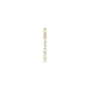 1 ct tw Eternity Shared-Prong Lab Grown Anniversary Band in 14K W... - view 4