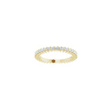 1 ct tw Eternity Shared-Prong Lab Grown Anniversary Band in 14K W... - view 3