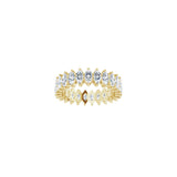 1 3/4 ct tw Eternity Shared-Prong Lab Grown Anniversary Band in 1... - view 3