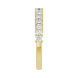 1 ct tw Shared-Prong Lab Grown Anniversary Band in 14K White Gold... - view 4
