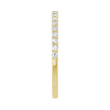 1 ct tw Shared-Prong Lab Grown Anniversary Band in 14K White Gold... - view 4