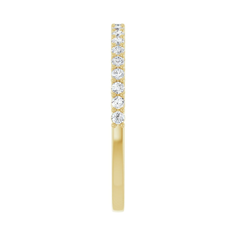 1 ct tw Shared-Prong Lab Grown Anniversary Band in 14K White Gold... - view 4