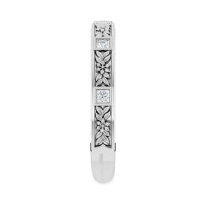 1/6 ct tw Diamond Lab Grown Anniversary Band in 14K White Gold... - view 4