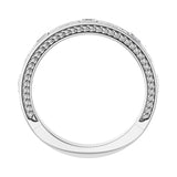 1/6 ct tw Diamond Lab Grown Anniversary Band in 14K White Gold... - view 2
