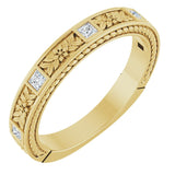 The Florinda — Diamond Anniversary Band - Yellow