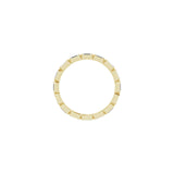 1/2 ct tw Bezel Eternity Lab Grown Anniversary Band in 14K White ... - view 2