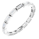 The Aros — Bezel Eternity Anniversary Band