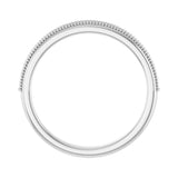 1/10 ct tw Diamond Lab Grown Anniversary Band in 14K White Gold... - view 2