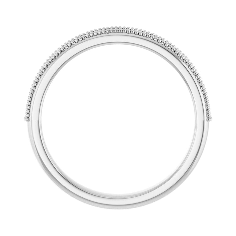 1/10 ct tw Diamond Lab Grown Anniversary Band in 14K White Gold... - view 2