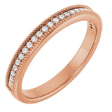 The Zenaide — Diamond Anniversary Band - Rose