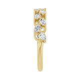 5/8 ct tw Diamond Lab Grown Anniversary Band in 14K White Gold... - view 4