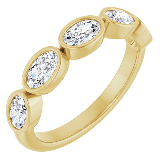 The Taipei — Bezel Anniversary Band - Yellow