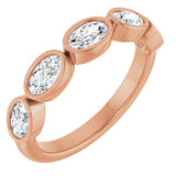 The Taipei — Bezel Anniversary Band - Rose