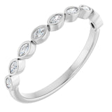 The Sapphine — Bezel Anniversary Band