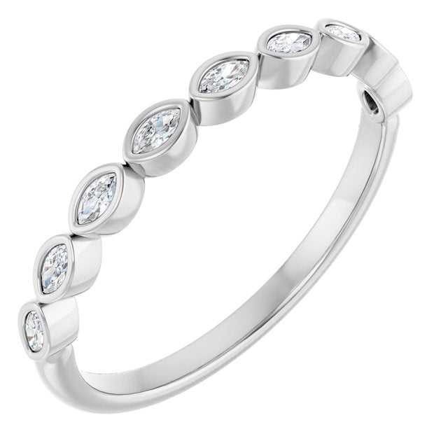 The Sapphine — Bezel Anniversary Band