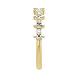 1/2 ct tw Diamond Lab Grown Anniversary Band in 14K White Gold... - view 4