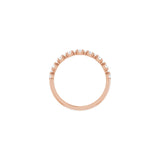 1/2 ct tw Diamond Lab Grown Anniversary Band in 14K White Gold... - view 2