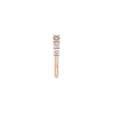 1/2 ct tw Diamond Lab Grown Anniversary Band in 14K White Gold... - view 4