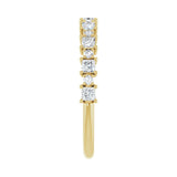 1 1/3 ct tw Diamond Lab Grown Anniversary Band in 14K White Gold... - view 4
