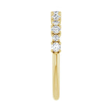 1 1/4 ct tw Diamond Lab Grown Anniversary Band in 14K White Gold... - view 4