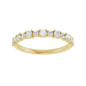 1 1/4 ct tw Diamond Lab Grown Anniversary Band in 14K White Gold... - view 3
