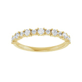 1 1/4 ct tw Diamond Lab Grown Anniversary Band in 14K White Gold... - view 3