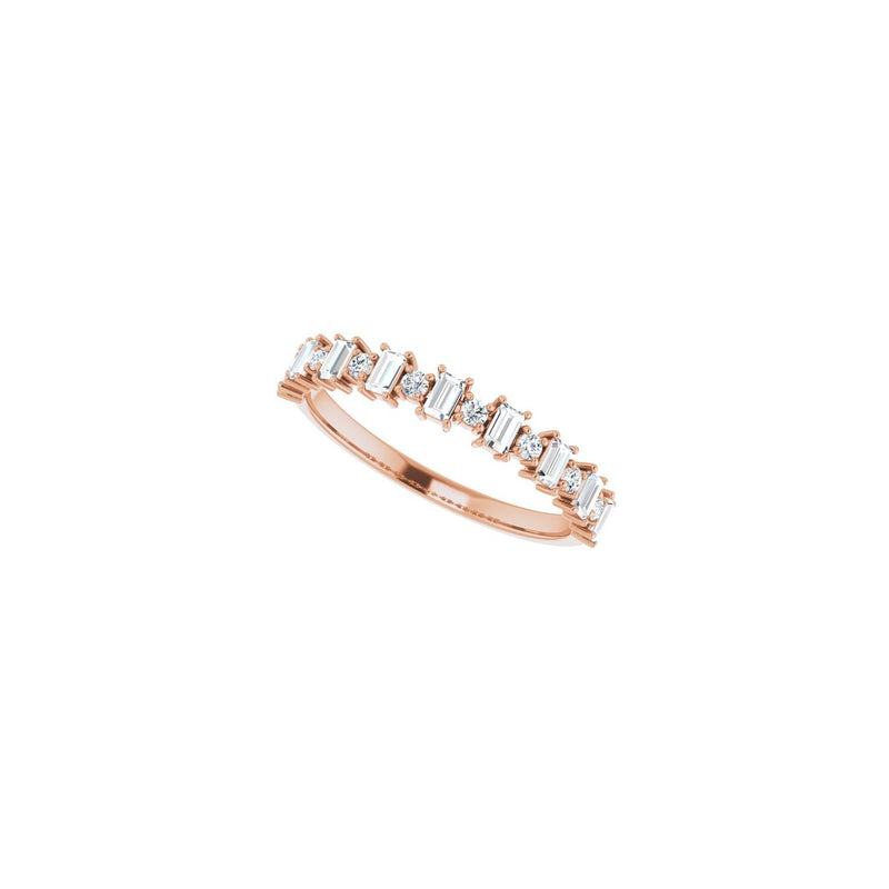 1/2 ct tw Diamond Lab Grown Anniversary Band in 14K White Gold... - view 5
