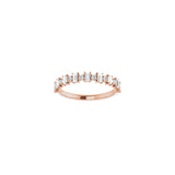 1/2 ct tw Diamond Lab Grown Anniversary Band in 14K White Gold... - view 3