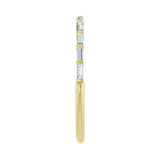 1 ct tw Channel-Set Lab Grown Anniversary Band in 14K White Gold... - view 4