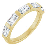 The Enid — Channel-Set Anniversary Band - Yellow