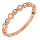 The Lois — Diamond Anniversary Band - Rose