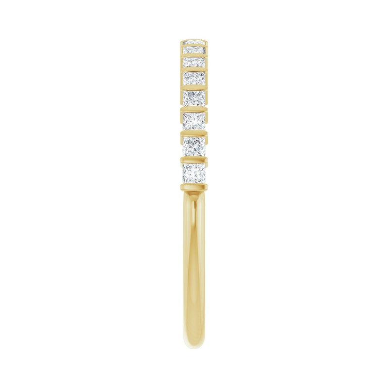 1 ct tw Channel-Set Lab Grown Anniversary Band in 14K White Gold... - view 4
