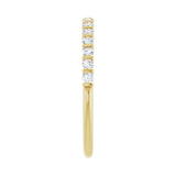 1 ct tw Channel-Set Lab Grown Anniversary Band in 14K White Gold... - view 4