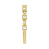 1/2 ct tw Diamond Lab Grown Anniversary Band in 14K White Gold... - view 4