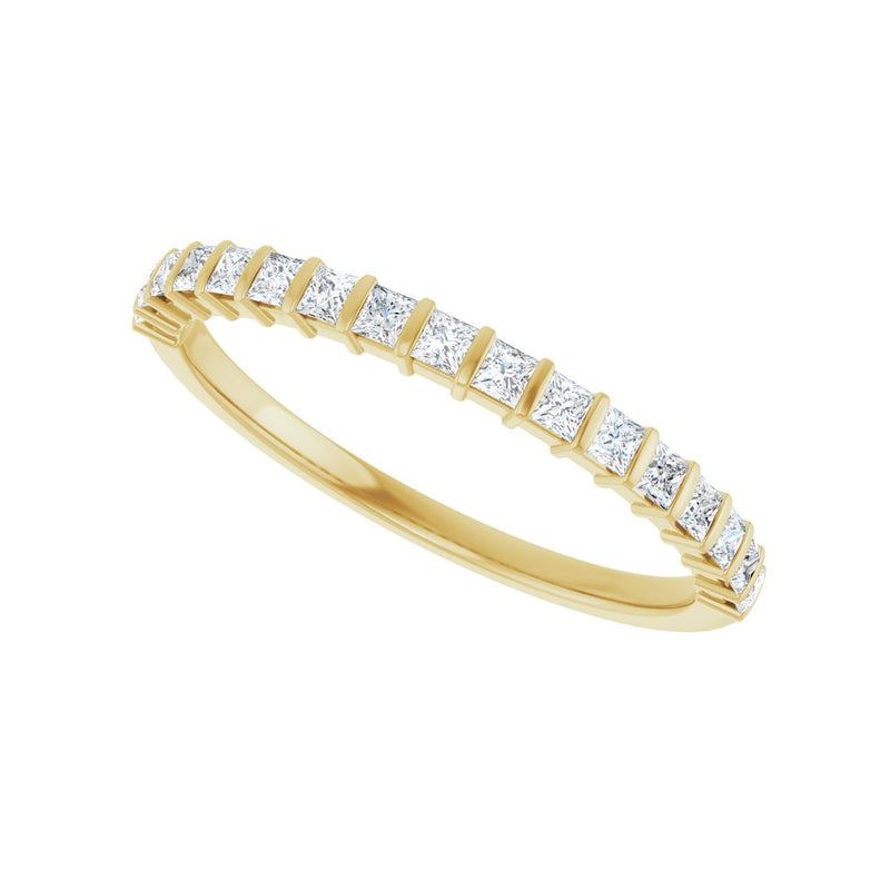 1 ct tw Channel-Set Lab Grown Anniversary Band in 14K White Gold... - view 5