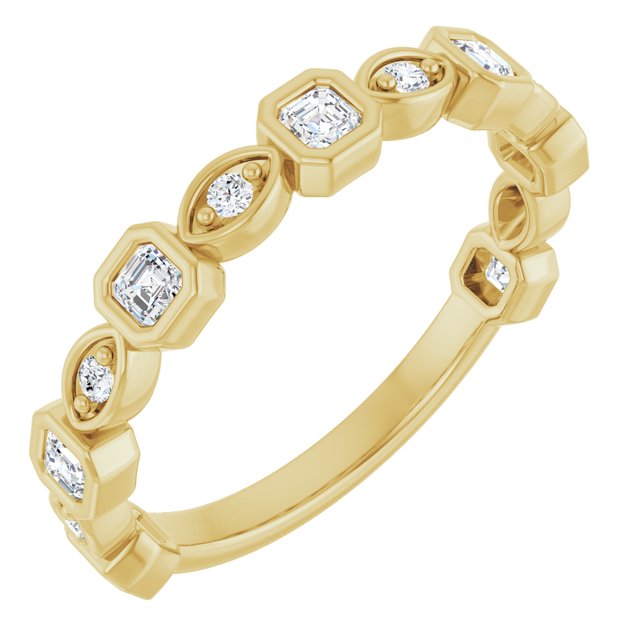 The Lilou — Diamond Anniversary Band - Yellow