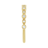 1/3 ct tw Diamond Lab Grown Anniversary Band in 14K White Gold... - view 4