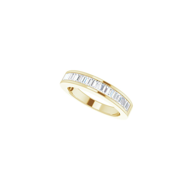 1/2 ct tw Channel-Set Lab Grown Anniversary Band in 14K White Gol... - view 5