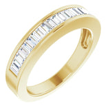 The Dova — Channel-Set Anniversary Band - Yellow