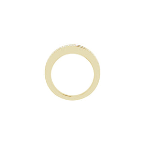 1/2 ct tw Channel-Set Lab Grown Anniversary Band in 14K White Gol... - view 2