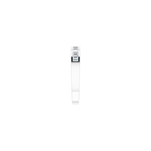 1/3 ct tw Channel-Set Lab Grown Anniversary Band in 14K White Gol... - view 4