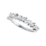 3/4 ct tw Diamond Lab Grown Anniversary Band in 14K White Gold... - view 5