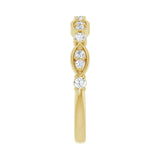 1/3 ct tw Diamond Lab Grown Anniversary Band in 14K White Gold... - view 4