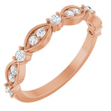 The Fia — Diamond Anniversary Band - Rose