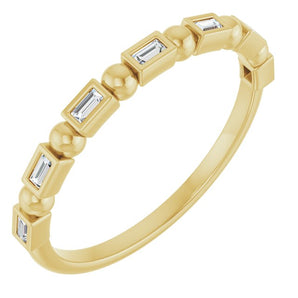 The Ionia — Bezel Anniversary Band - Yellow